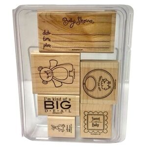Stampin’ Up! “Cute & Cuddly” Rubber Stamp Set